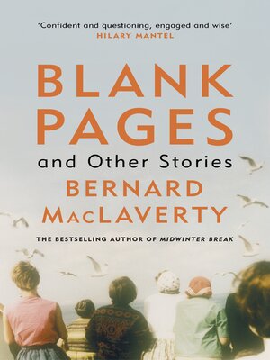 cover image of Blank Pages and Other Stories